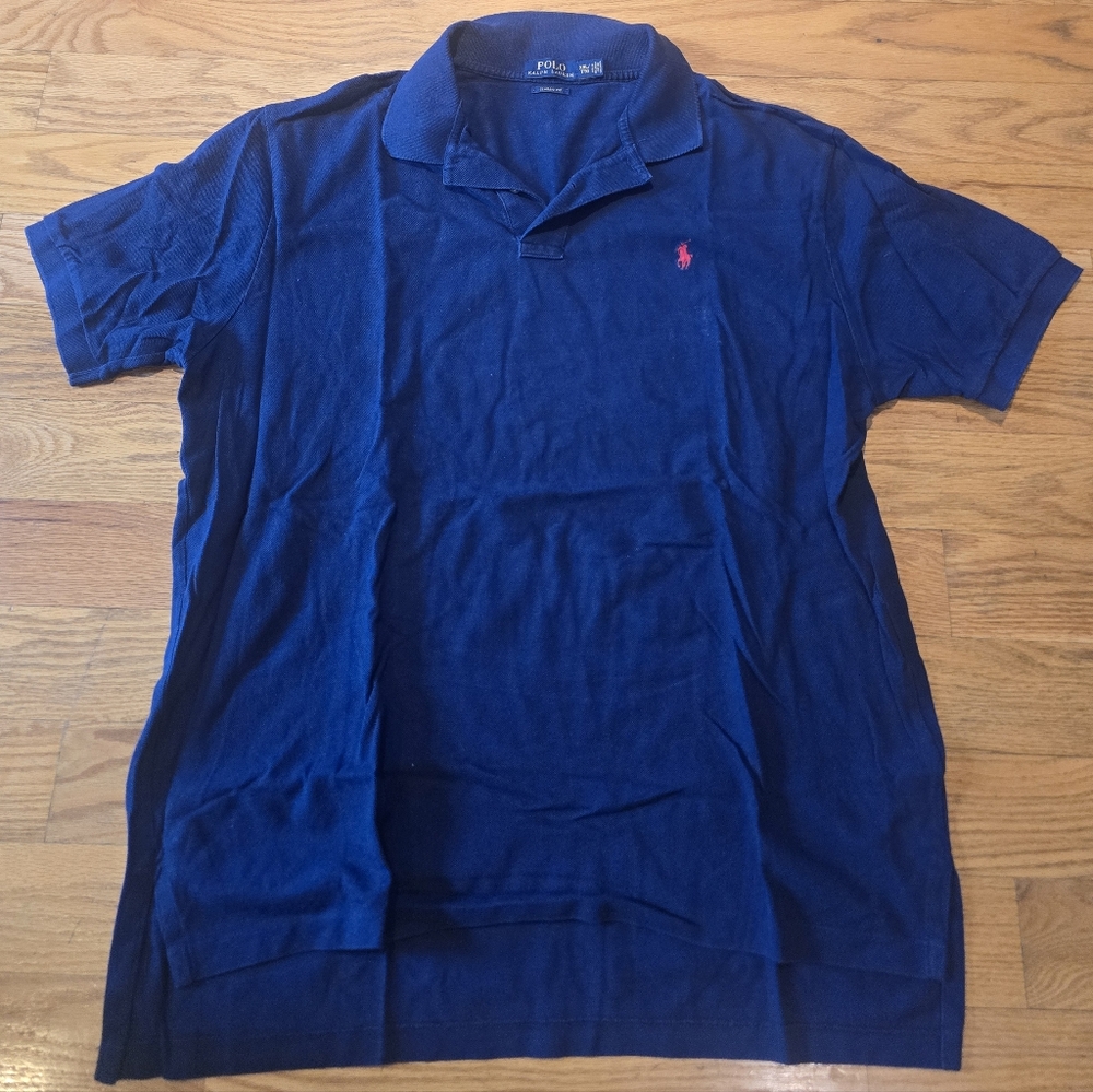 Polo by Ralph Lauren Navy Polo with Red Pony